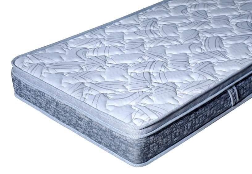 KT Foam white quilted mattress